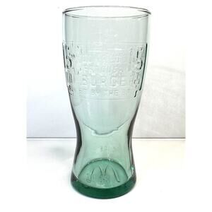1948 McDonald's 15 Cent Hamburger Advertisement Retro Glass